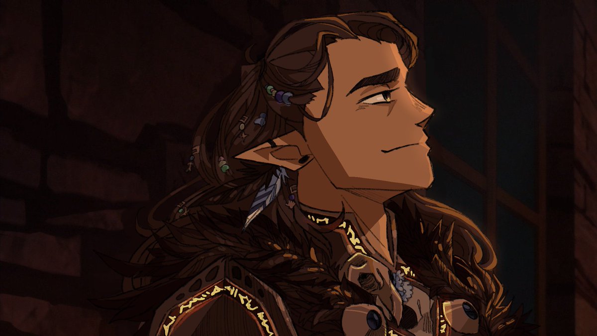 quiet_skye's tweet image. Screenshot redraw let him be happy #LoVM #LegendofVoxMachina #CriticalRole