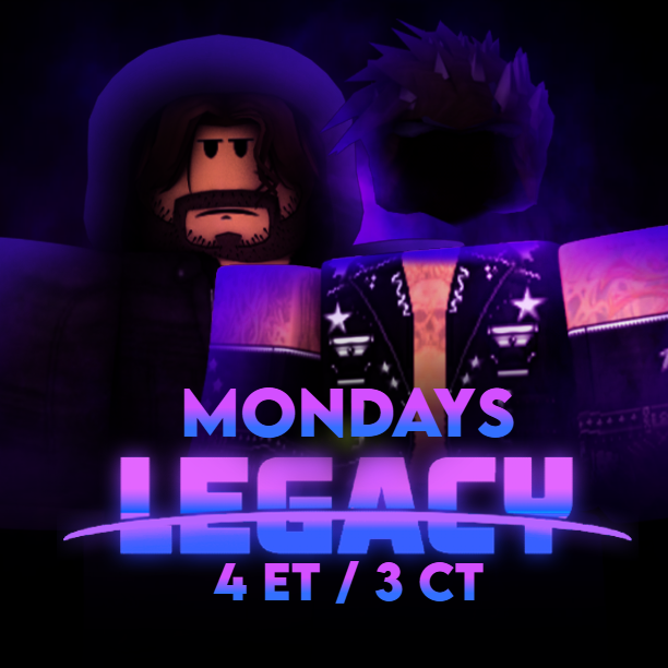 LegacyRWRBLX's tweet photo. Legacy is now coming to you every MONDAY at 4:00 EST!

Our next show will be on 2/20/23. https://t.co/jGPcZgBY3d