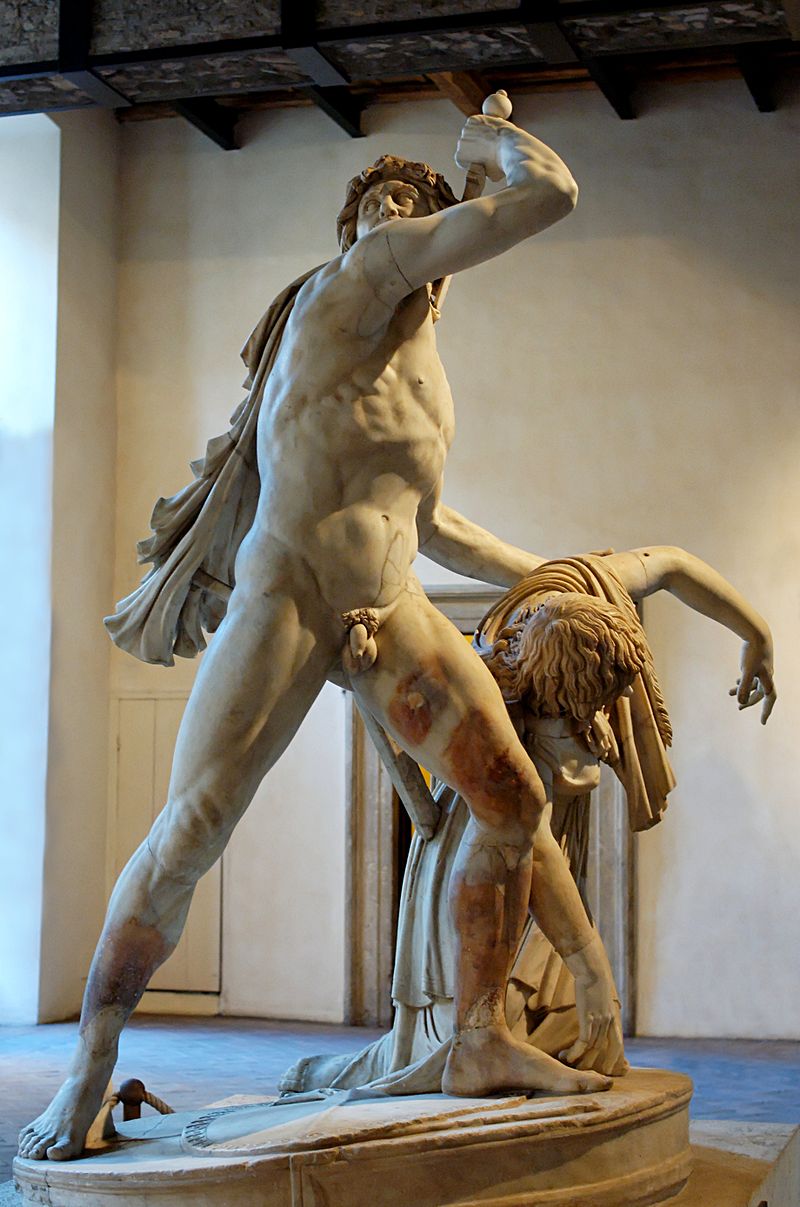 Hellenistic art, meanwhile, was filled with dynamism and vitality. Here the viewer's eye can hardly 