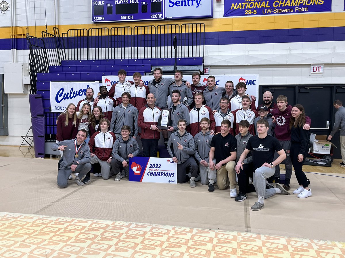 Congrats to <a href="/UWL_Wrestling/">UWL Wrestling</a> Wiac Champs