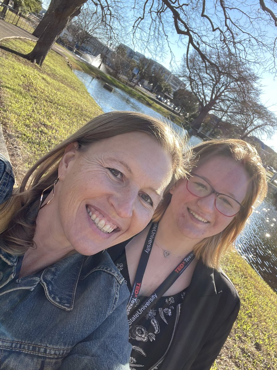 fermentedlands's tweet photo. Fun day with Eleanor/Noah at @TEDxTxStateU @txst! https://t.co/vW4KC69Og4