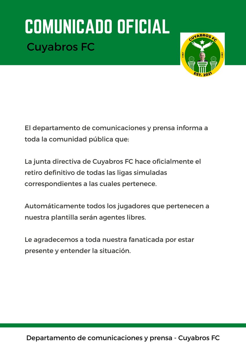 𝘾𝙪𝙮𝙖𝙗𝙧𝙤𝙨 𝙁𝘾 ⭐️⭐️ tweet media