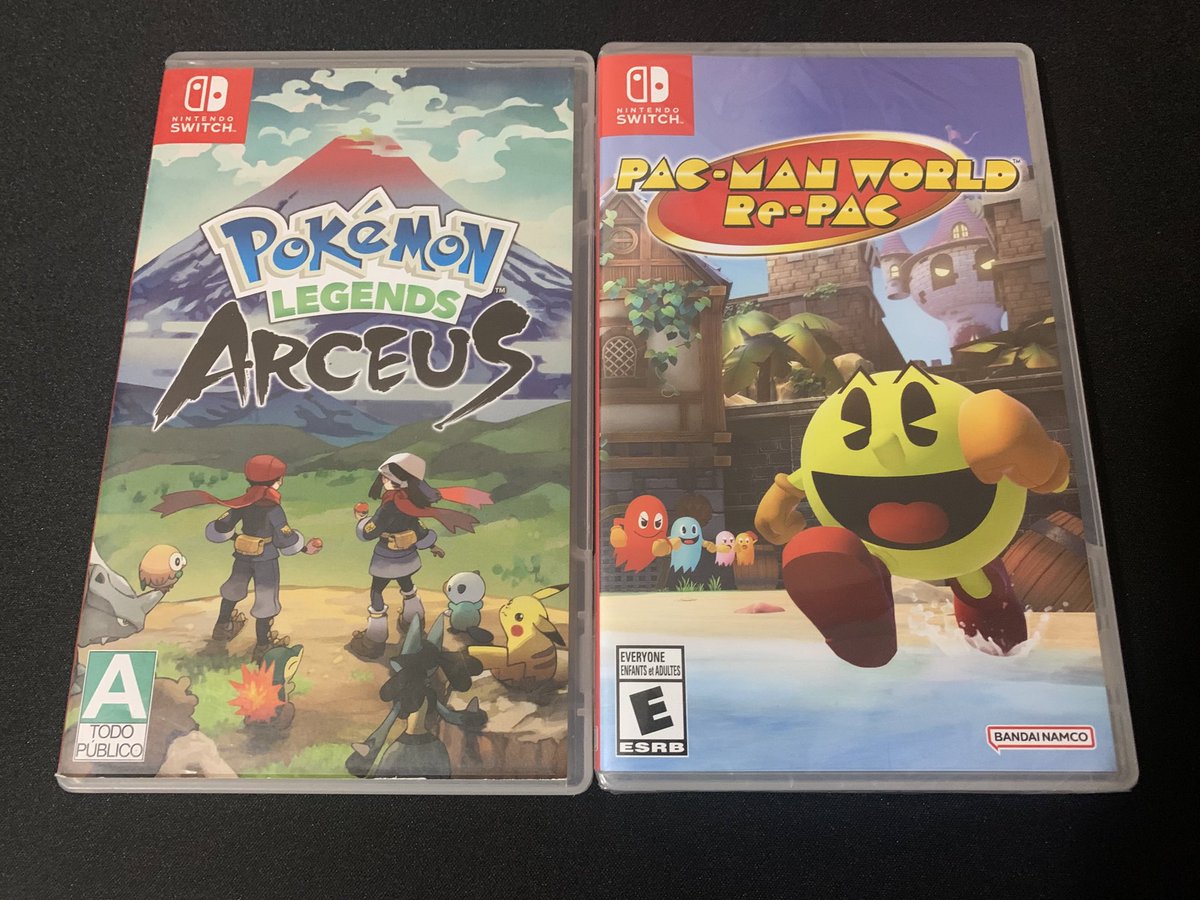 FabianGarcia's tweet image. Ultimos juegos obtenidos:

#OnionAssault - @BertilHorberg
#PixTheCat - @Playdigious 
#PacManWorldRePac - @BandaiNamcoLA 
#PokemonLegendsArceus - @NintendoLatam 

Y las consolas virtuales de #GameBoy y #GameBoyAdvance, aprovechando la suscripción anual a #NintendoSwitchOnline UwU