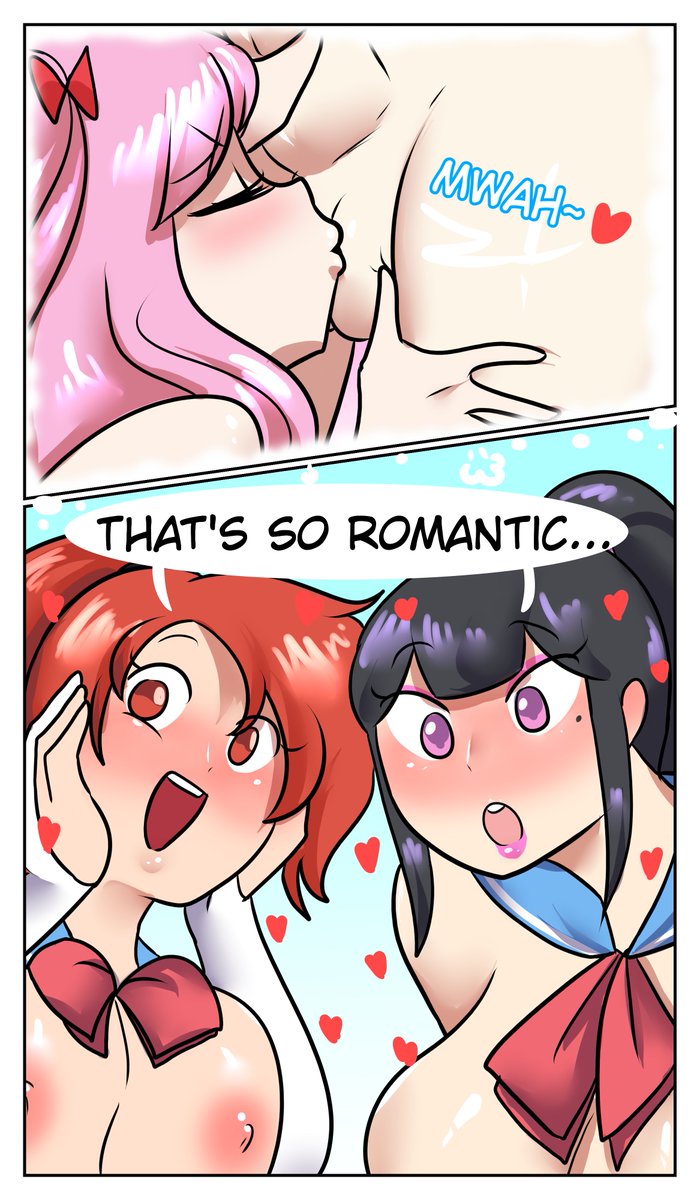 _freddy7274's tweet photo. A friend group discusses their first kiss 🤔
Art once again by the amazing @CreamyNotSafe ! https://t.co/uOfTbfDHg7