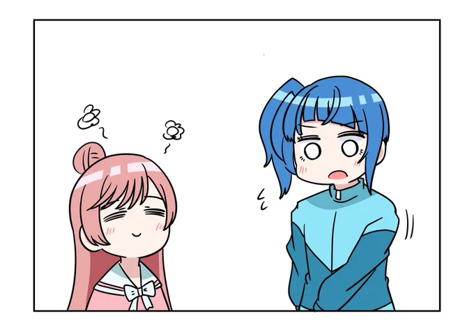 ソラちゃんが異世界転生して最初に着た服はましろちゃんのジャージ、了解 