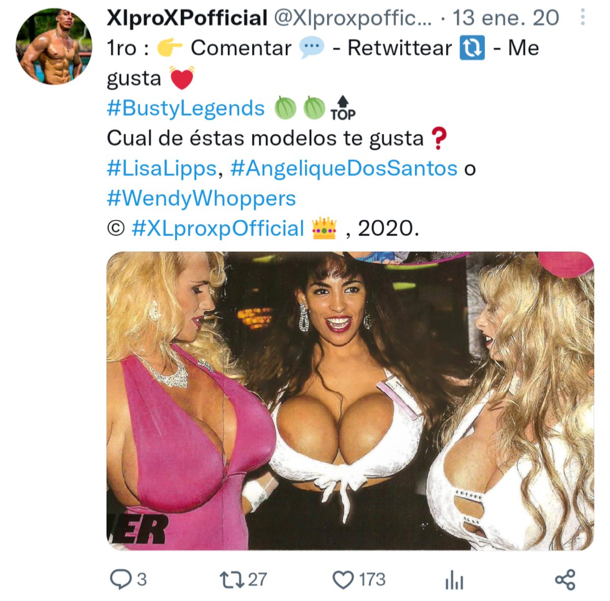 Xlproxpofficial's tweet photo. #Tendencia (#Views #comments #RETWEEETMEPLEASE #ilikemygirlsbbw)
Vamos por + [#Xlproxpofficial].
° #Carolina #SwallowBack #DaphneRosen #LisaLipps #AngeliqueDosSantos #WendyWhoppers #CodenameDiablo https://t.co/PasmatsJS7
