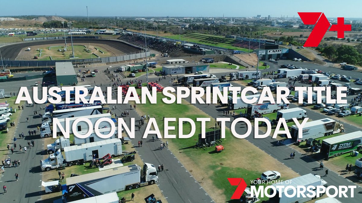 Sprintcar action ALL DAY!

Live on 7plus.com.au/sport!