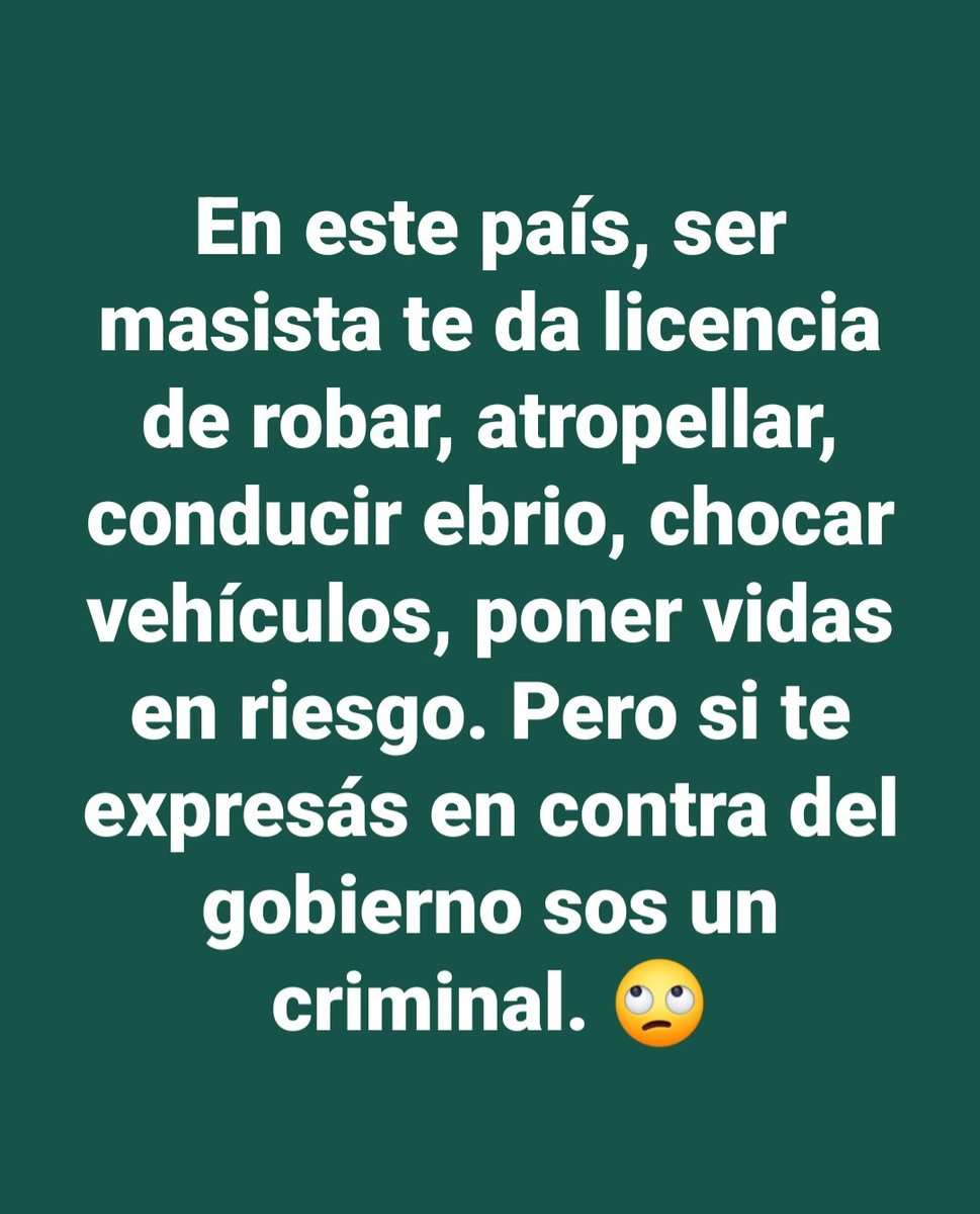Lo vemos y lo vivimos a diario ,qué imjusticia hay en Bolivia 
Un masista borracho chocó 5 movilidades y lo dejarón libre ,antes atropelló a una niña 😱😱😱😱