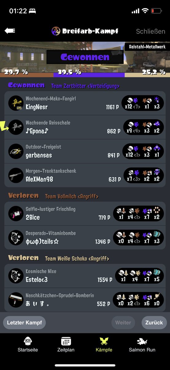 Ich finde den 3Farbkampf toll 😄