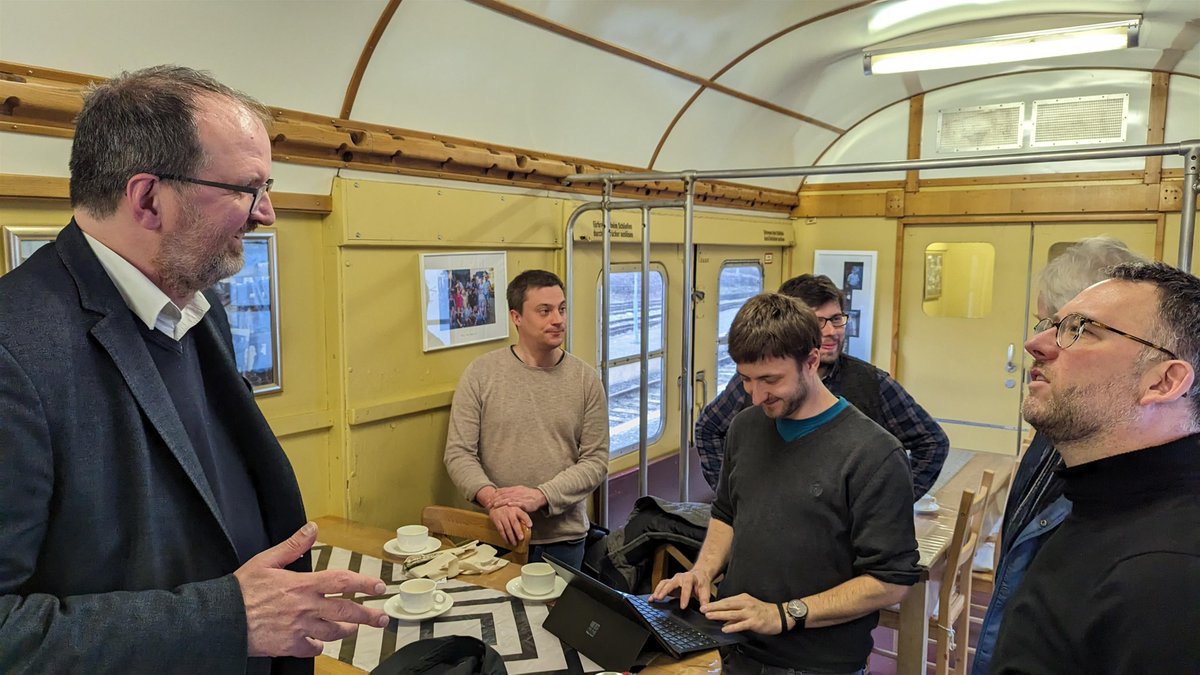 Treffen mit Vertretern des Museumseisenbahnclubs Losheim am 11.2.2023. Sehr informativ und selbstverständlich gab es neben meiner klaren Unterstützungsbekundung auch eine Spende für den Verein.