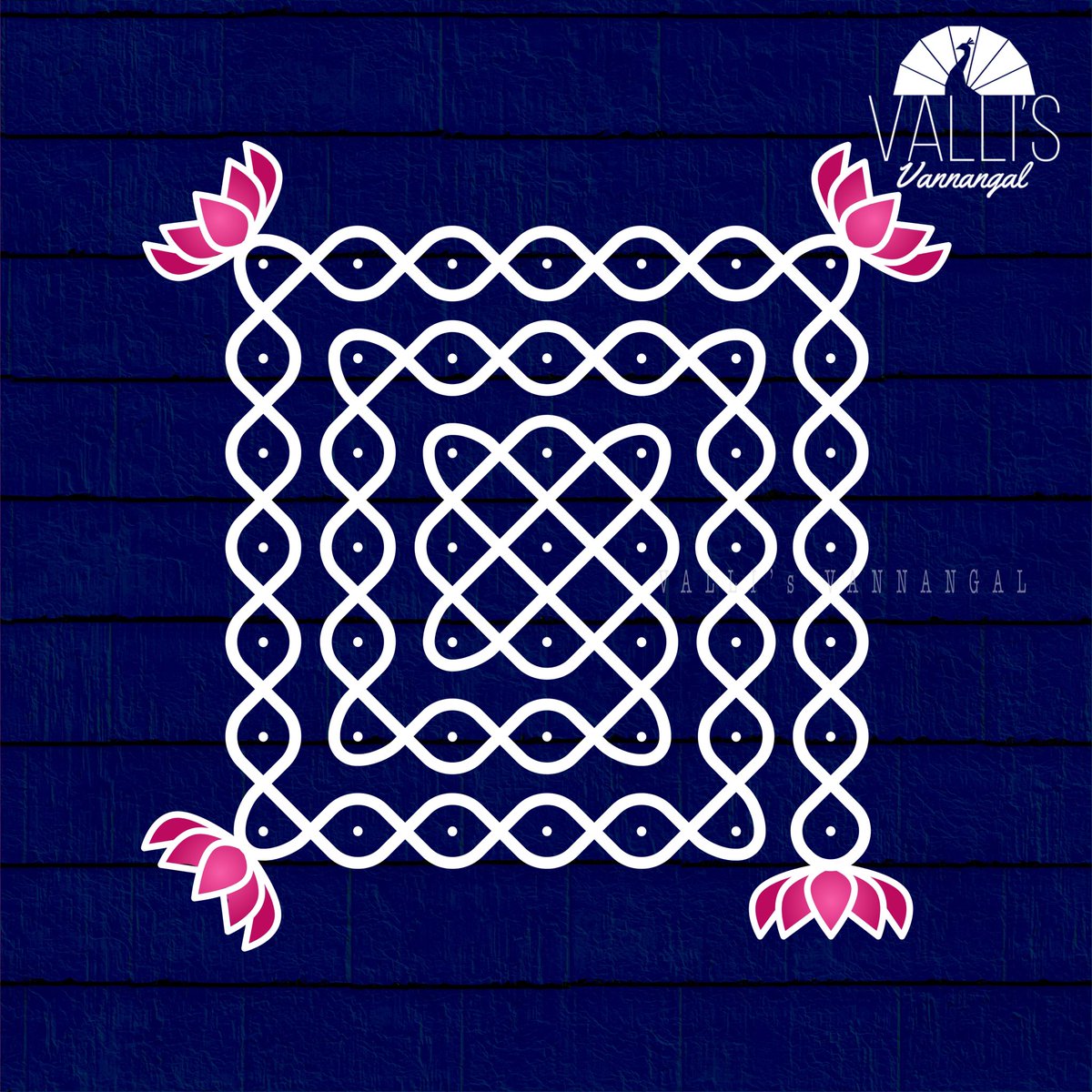 vallisvannangal's tweet photo. Style : Dots
Size : 7-7
#kolam #kolamdesign #kolamdesigns #mugulu #patternart #digitalart #rangoli #digitalrangoli #rangoliart #rangolidesigns #sikkukolam #muggulu #kolamdesign #kolamforbeginners #rangoliforbeginners #latestkolam #simplekolam #simplerangoli #simplerangolidesign https://t.co/G3U9UBsM36