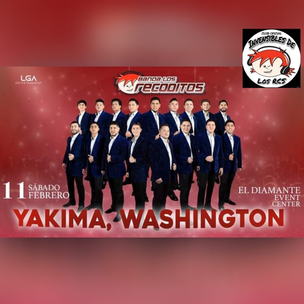 BalderasZaira's tweet photo. Hoy sábado 11 de febrero se presenta @BANDARECODITOSS en YAKIMA, WASHINGTON ven a disfrutar todos sus éxitos, no te lo puedes perder💃🎶👏

@fuentes_meely
@los_rcs
@ItzelFran18 https://t.co/QLdLWoPxha