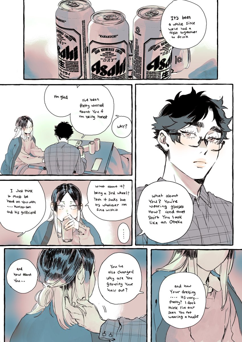 "kuro... he likes me" part 4 kenma and akaashi have a nice chat ... 