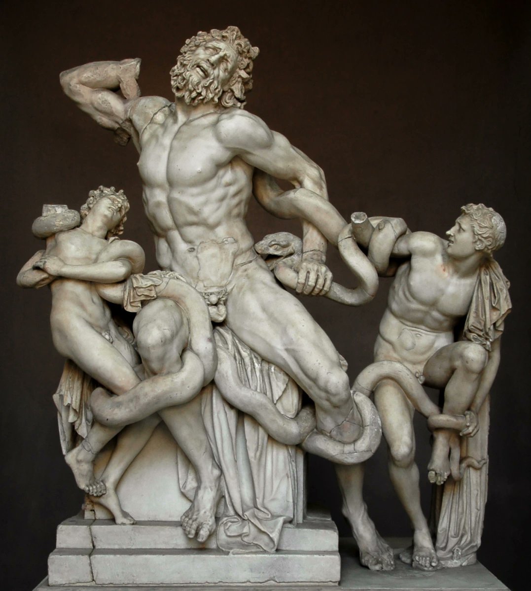 This two thousand year old statue is called Laocoön and His Sons.

And it's one of the most divisive