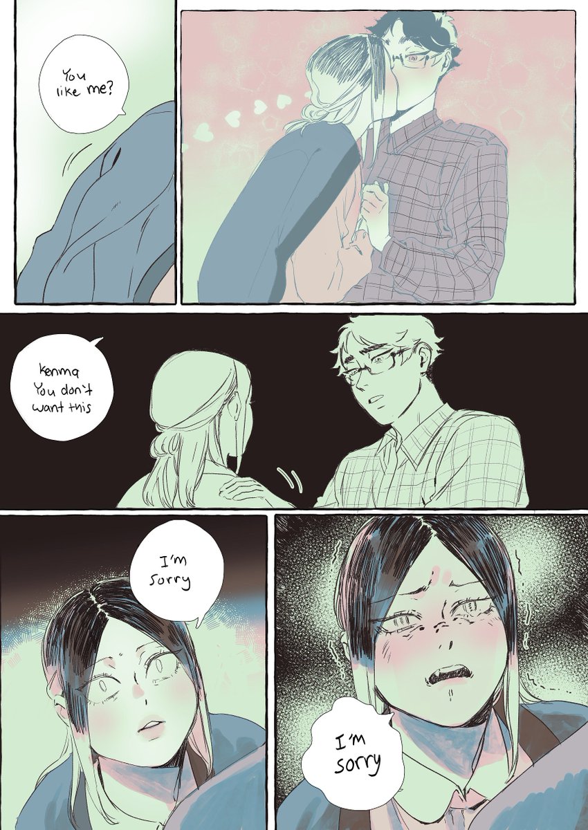 "kuro... he likes me" part 4 kenma and akaashi have a nice chat ... 