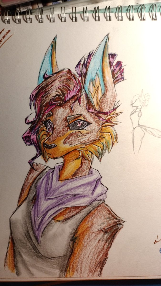 Lazulite_Beast's tweet photo. @its_okamii I have a couple abandoned furries that I dumped years back. This one's my oldest https://t.co/nZisSrTrfg