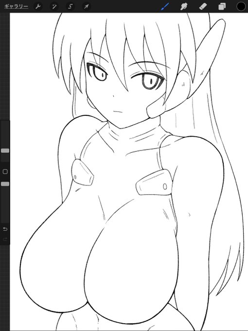 線画。

塗る。 https://t.co/EmU4sAMmrC 