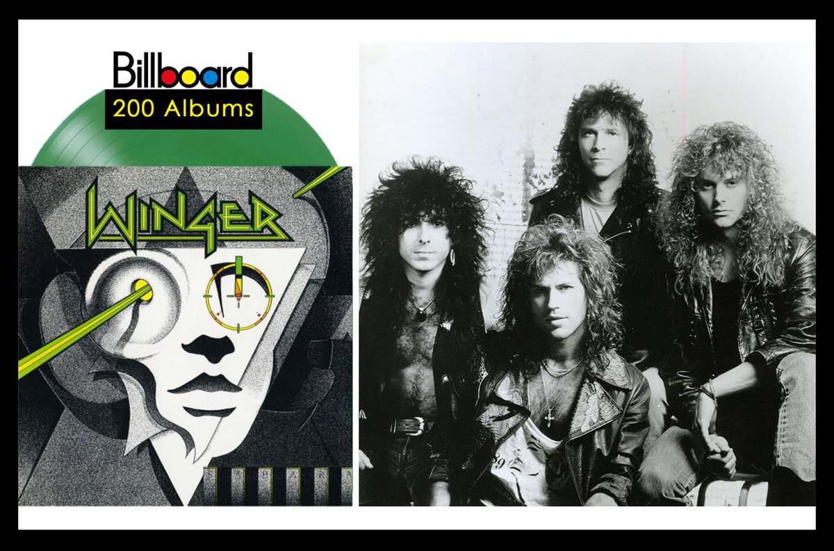 WingerTheBand's tweet photo. #OnThisDay in history 34 years ago, February 11, 1989, our first album #Winger peaked at #21 on @Billboard's 200, where it stayed for 64 weeks!

What's your favorite song on this album?!

#WingerTheBand #WingerBand #KipWinger #RebBeach #RodMorgenstein #PaulTaylor #Billboard #Rock https://t.co/Xixs2CyitV