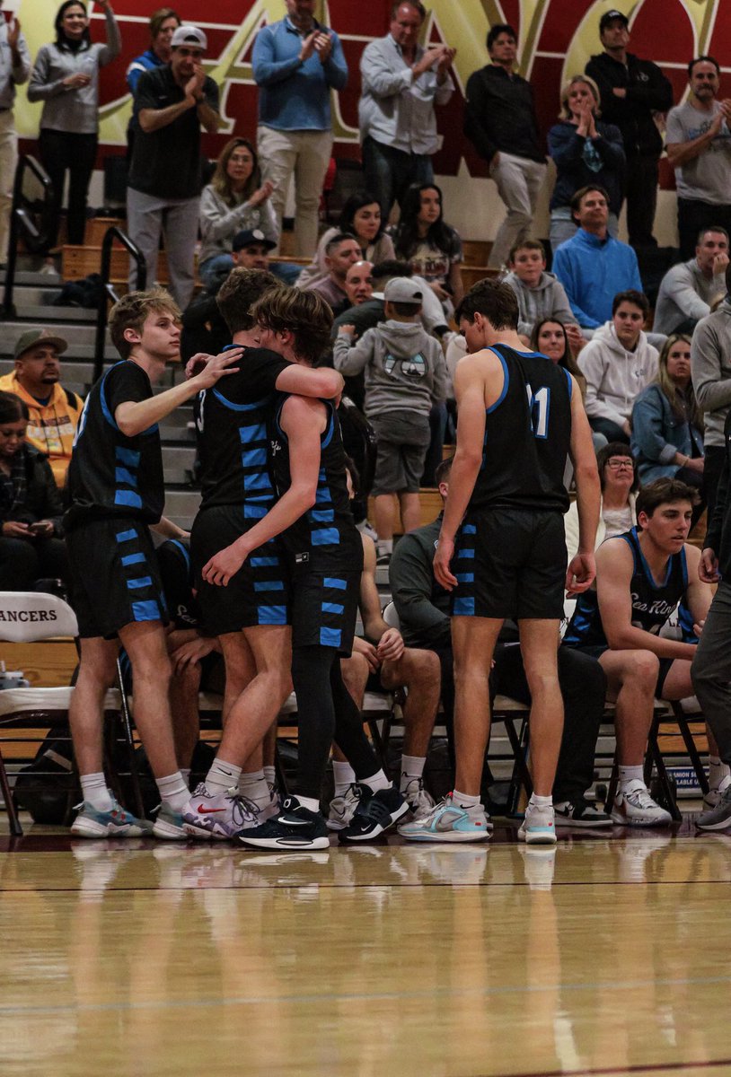 seakinghoops's tweet photo. End of the road. 
CDM (17-12) falls to a talented La Serna (25-5) team 60-48 in R2 of the CIF D3AA playoffs. 
What a ride it’s been for this team…
1st Playoff Birth since ‘18-‘19 ✅ 
1st Playoff Win since ‘16-‘17 ✅ 
THANK YOU SENIORS! 
Time to get ready for the 2023-24 season https://t.co/iAmFdbw5sS