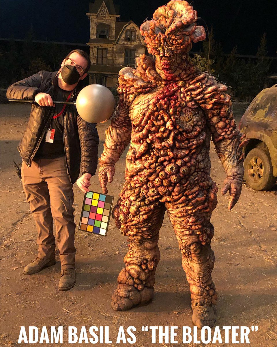 DiscussingFilm's tweet image. Behind the scenes of the Bloater, played by Adam Basil, in ‘THE LAST OF US’ Episode 5.

Read our review: bit.ly/DFLast