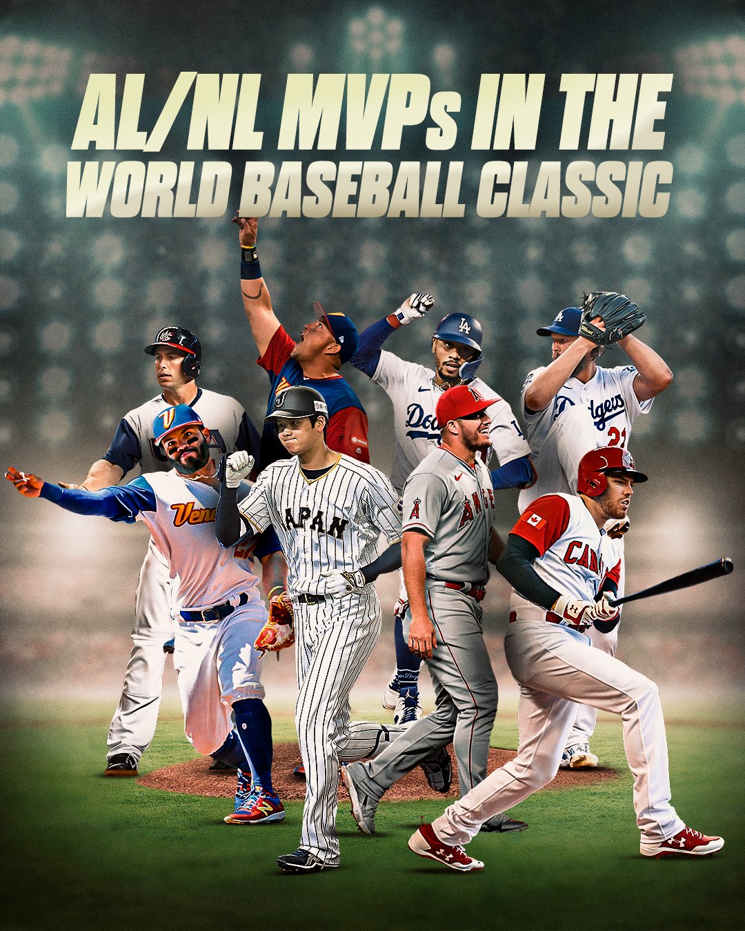 MLB on Twitter "EIGHT former AL/NL MVPs will be displaying their
