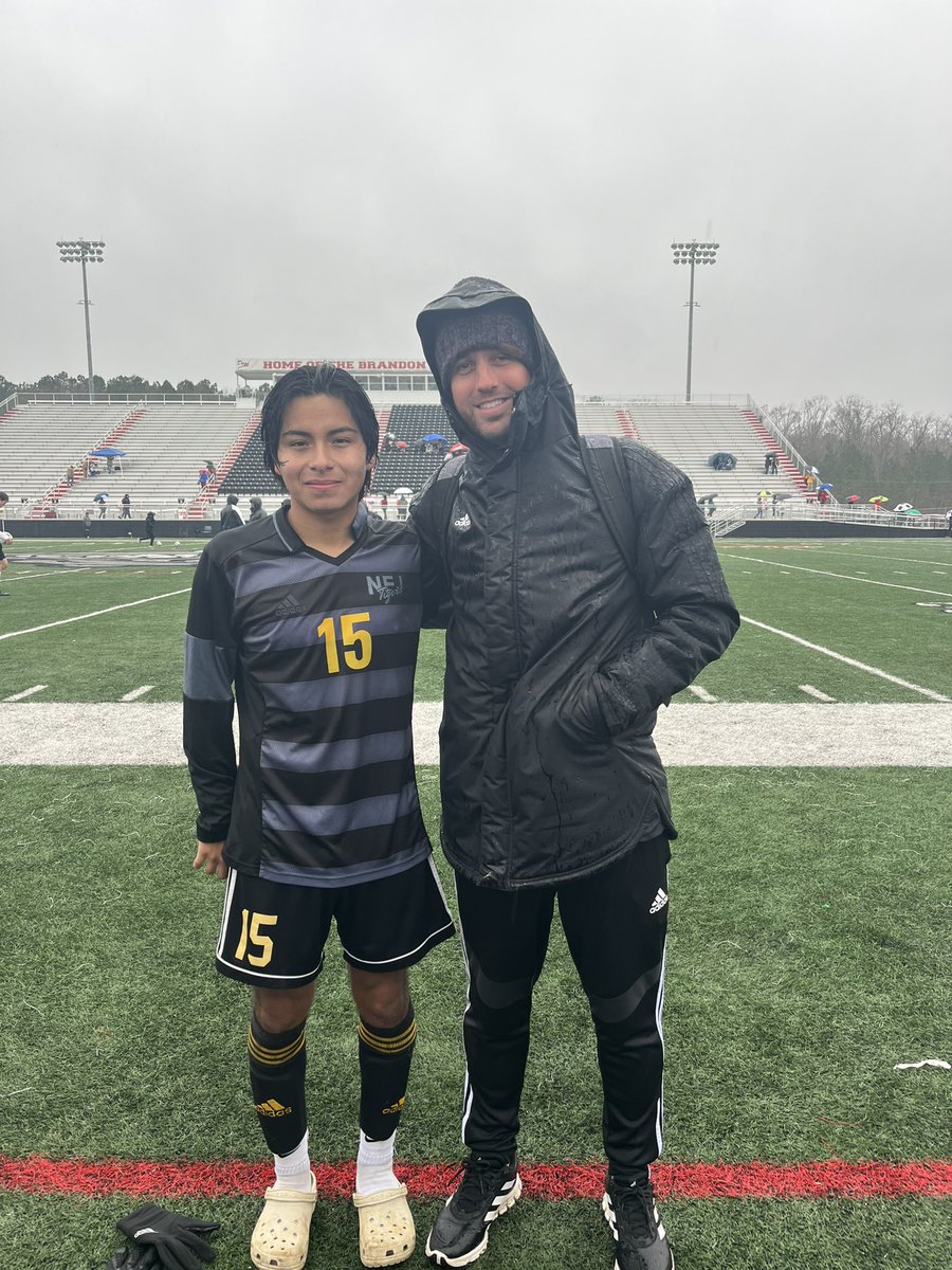 Jair played a great game for the <a href="/MACoaches/">Mississippi Association of Coaches</a> South All-Stars today in Brandon. The game ended in a 2-2 draw. We are so proud of you, 15! 🐯⚽️