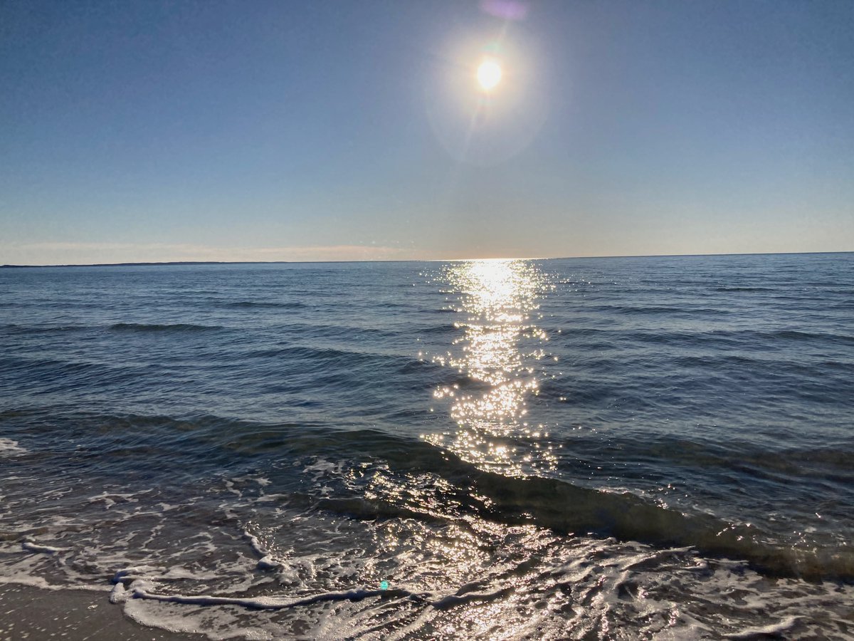 Beautiful Day at Chapoquoit Beach today!  #buzzardsbay #capecod