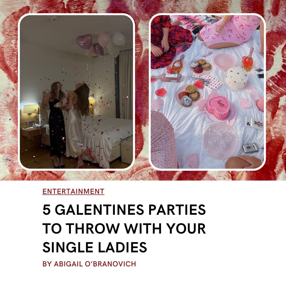 HCCalPoly's tweet photo. Valentine’s Day is just around the corner. For those of us single ladies, what better way to celebrate love than to celebrate with our lovely besties? Check out this new article for some fun galentines party ideas!

https://t.co/FgXvW7IEeb https://t.co/3JOIv4UFjb