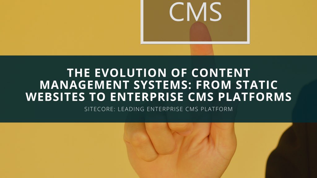 The Evolution of Content Management Systems: From Static Websites to Enterprise #CMS Platforms. Learn why #Sitecore is a leading Enterprise CMS Platform. <a href="/Sitecore/">Sitecore</a> rachnagupta.pro/the-evolution-…
