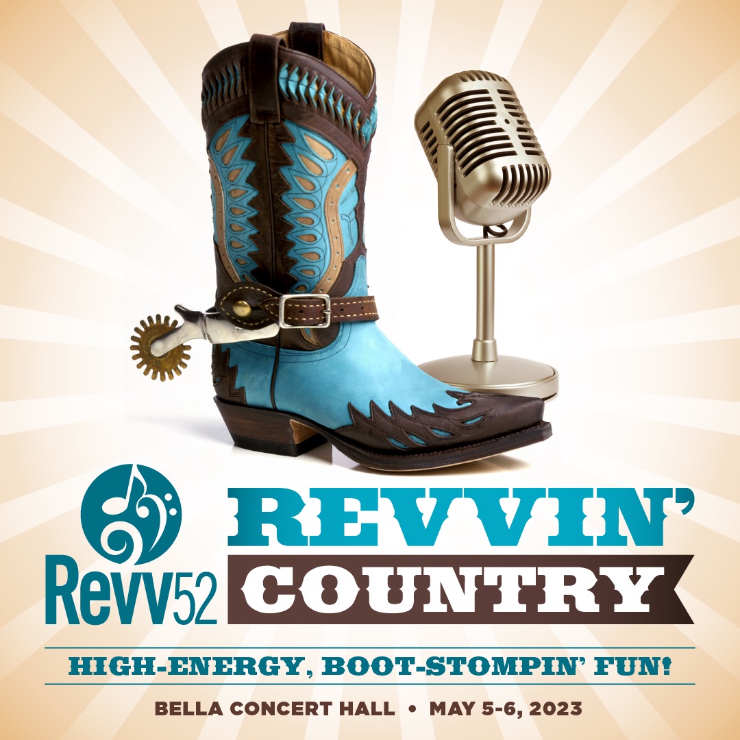 Our epic 70th anniversary season continues!  Stampede is coming early this year at #Revv52. #RevvinCountry will turn the #BellaConcertHall into a country dance hall. May 5 &amp; 6 for 3 shows. Can I get a Yahoo!
Tickets: loom.ly/0uKV8Xw
#CanadasVocalEnergy #CountryMusic