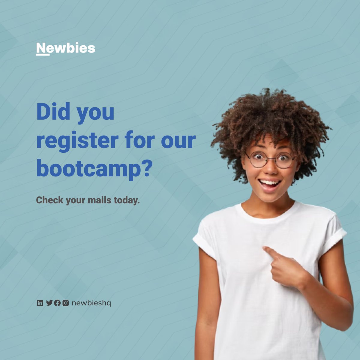 newbiesedge's tweet image. You may have just gotten accepted to our bootcamp! Check your mails today and see if you&apos;ve been added to the classroom. 

We&apos;re excited to have you on board!

#newbieshq #techcommunity #TechCourses