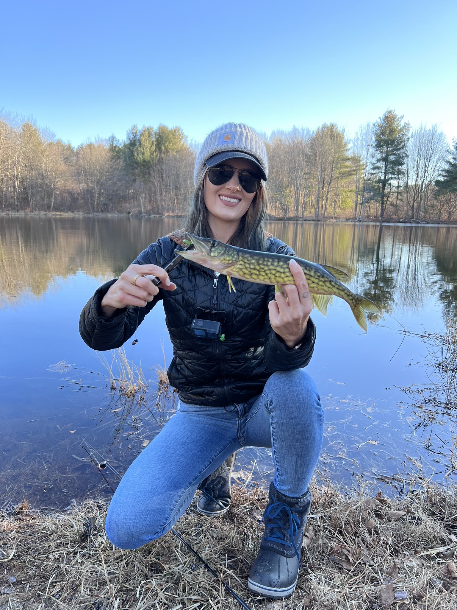 Riley Roscato on Twitter: "@prfsr_xxx It’s a pickerel actually and I