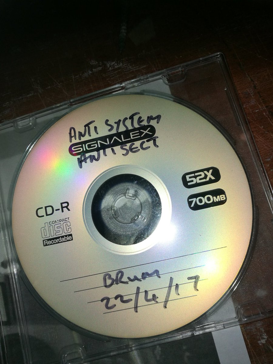 brianfinks69's tweet photo. First for night time listening #antisect and #antisystem live.. #PUNK https://t.co/uWj6KAzHZX