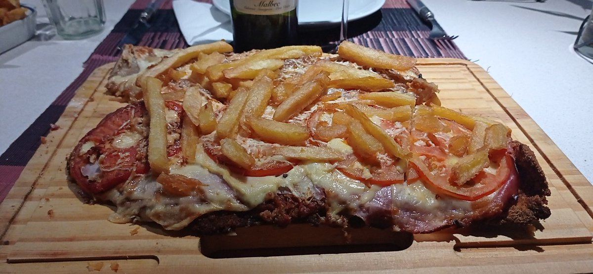 Las milanesas del campo son así 🤦🤦😂😂