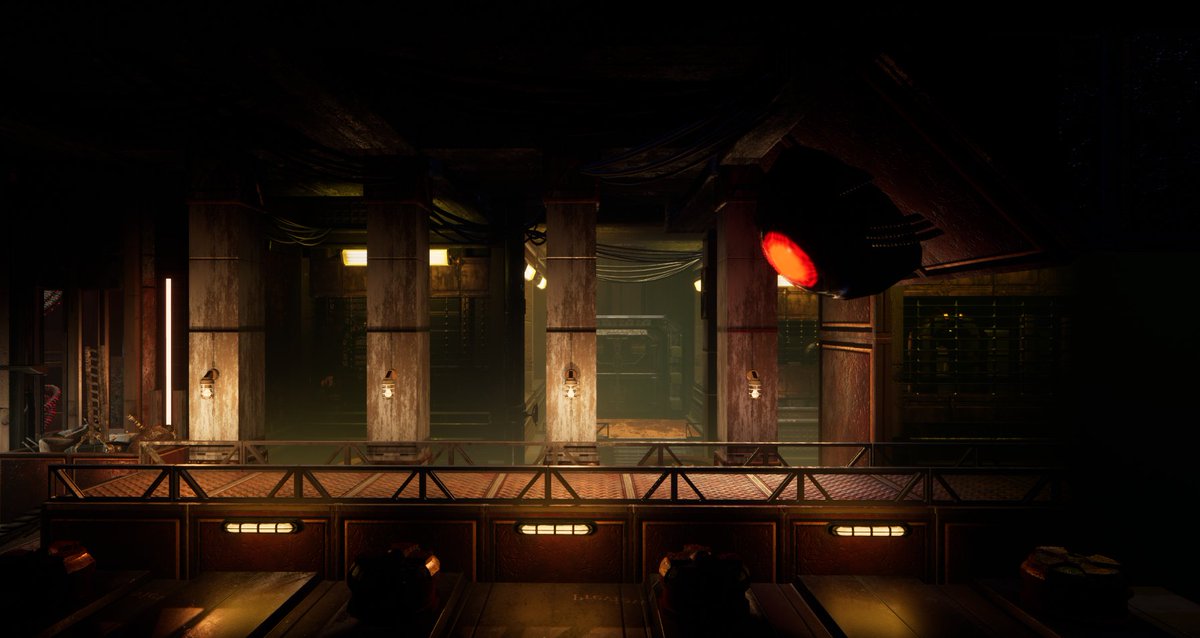 StudiosOSAAT1's tweet photo. Hey all!
Here we have a good final -1 I would say!
The last step before my final -1 version is the lighting/fog and atmosphere. Now I present it to the rest of my team to see if anything is a miss and/or could be better. Cheers!
#soulcipher #indiedev #indiequest #gamedev https://t.co/t3GHofPuXX
