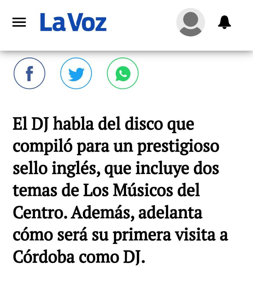 diegoquiroga33's tweet photo. Nota especial para @VOScomar/@LAVOZcomar   
"La música de Córdoba tiene un extenso e interesante historial de repercusión internacional...la reciente aparición de Síntesis Moderna: An Alternative Vision Of Argentinian Music editado por Soundway Records 
https://t.co/bzLzjfMOuk https://t.co/s5kr0bTBN1