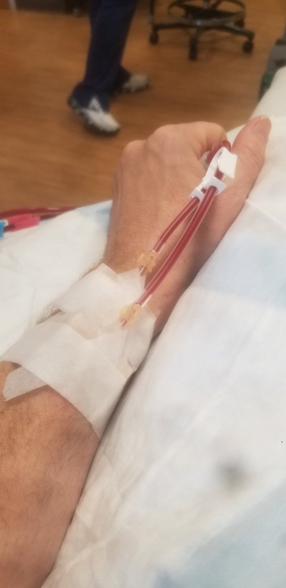 Tom Weiser ๐บ๐ธ๐๐ฆ (@weisertom) on Twitter photo Yesterday was #LDLapheresis treatment number 216 at the <a href="/ReadingHosp/">Reading Hospital - Tower Health</a>
Thankful for the service,friendship, and treatments Yesterday was #LDLapheresis treatment number 216 at the <a href="/ReadingHosp/">Reading Hospital - Tower Health</a>
Thankful for the service,friendship, and treatments