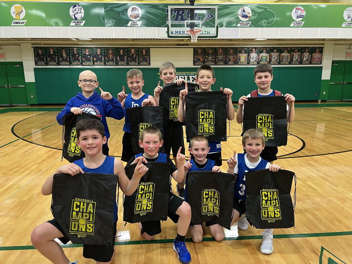 Liberty Benton 3rd boys CHAMPS 2/11 at Oregon Clay (coach Frankart). Nice looking squad.  Wins over OG, Oak Harbor and Thundercats.  Thanks for coming and enjoy the rest of the season!