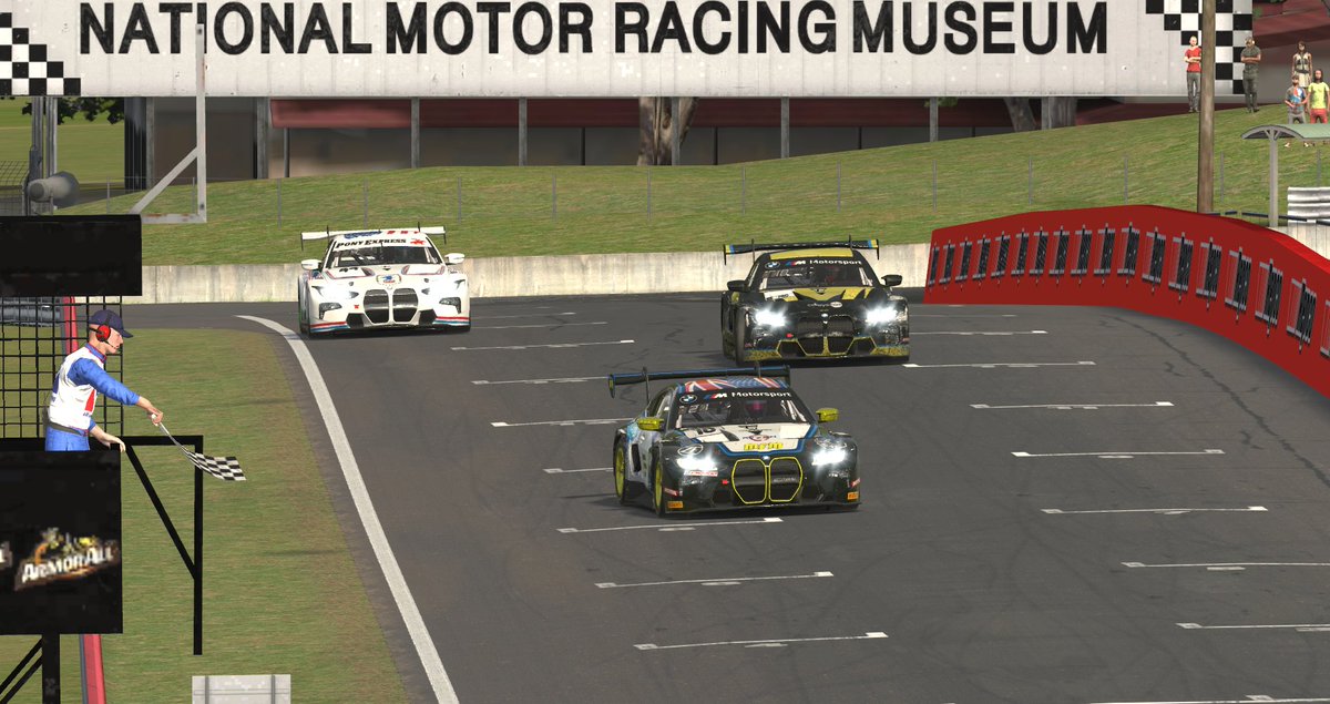 We have finished the Bathurst 12h in a great p10 after a early incident left us fighting through the field well done team 👏👏