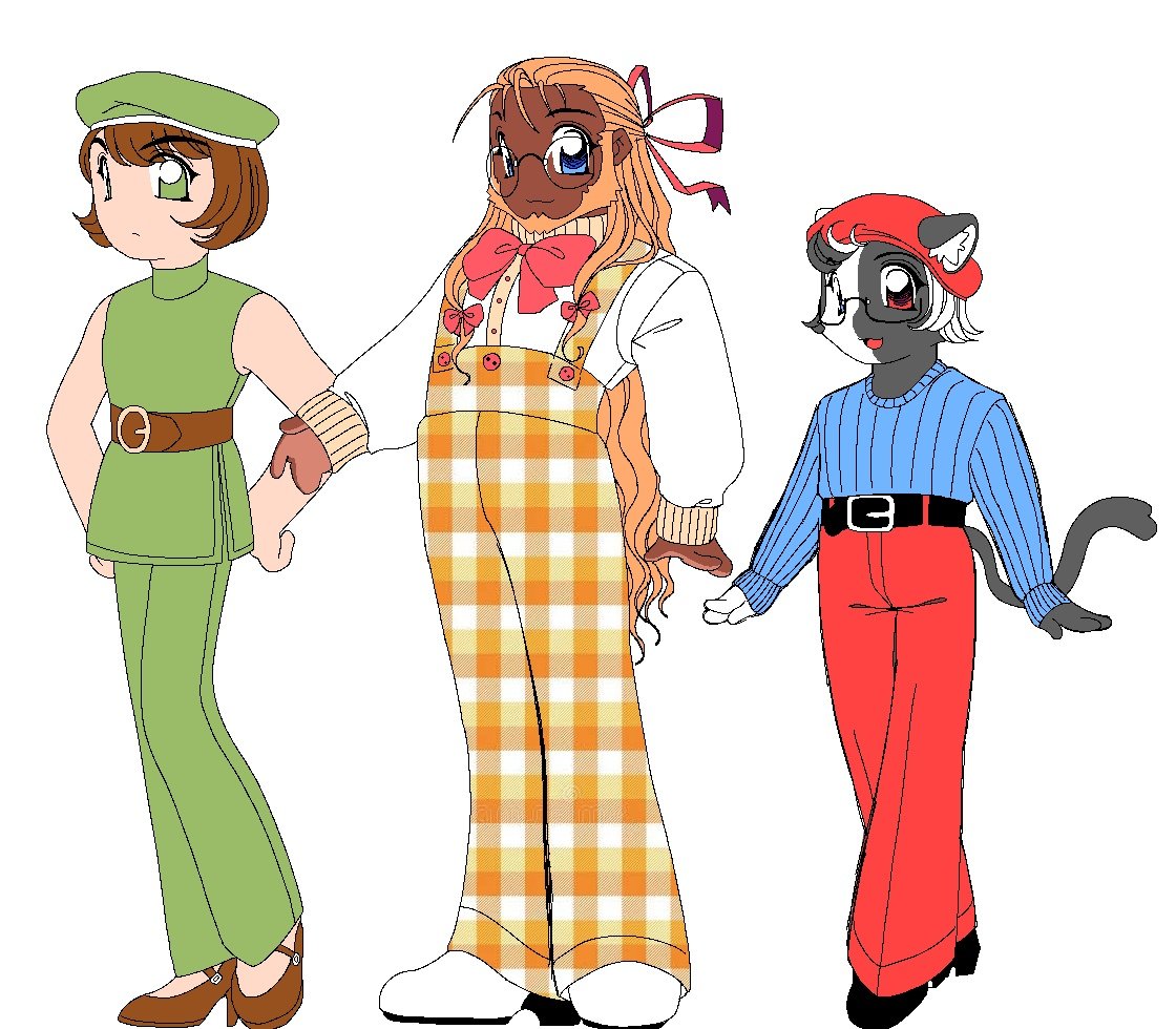 Glub🇧🇷🏳️‍🌈 commissions CLOSED on Twitter "Men's fashion is so boring i