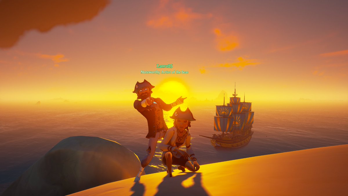 DaddyPliix's tweet photo. Newly owners of the 'Hat' ✅
Thanks to everyone involved in such a beautiful project 💙
@Lanro25 🍻

@SeaOfThieves 
#SeaOfThievesCommunityDay #SeaOfThieves https://t.co/YojZCTg00k