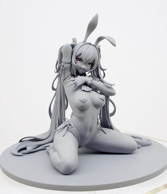 【初お披露目】『Starcat』さんイラスト「黒江 ナナ」原型制作:かふき(Kafuki)#ホットビーナス #wf2023w 