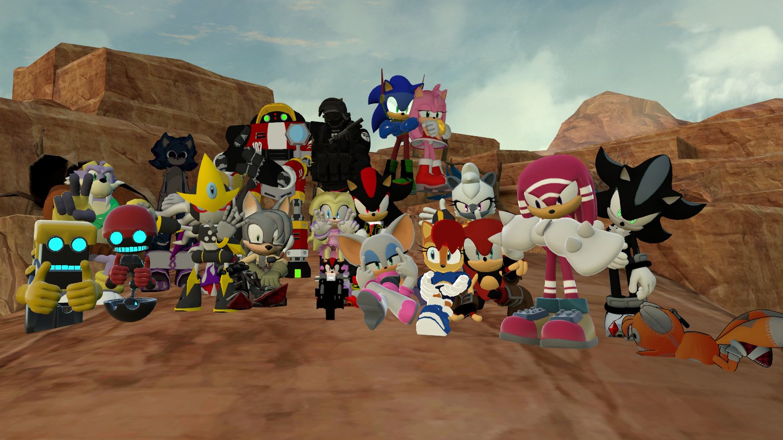 SONIC UNIVERSE RP *Neo Metal Sonic 3.0* Roblox 