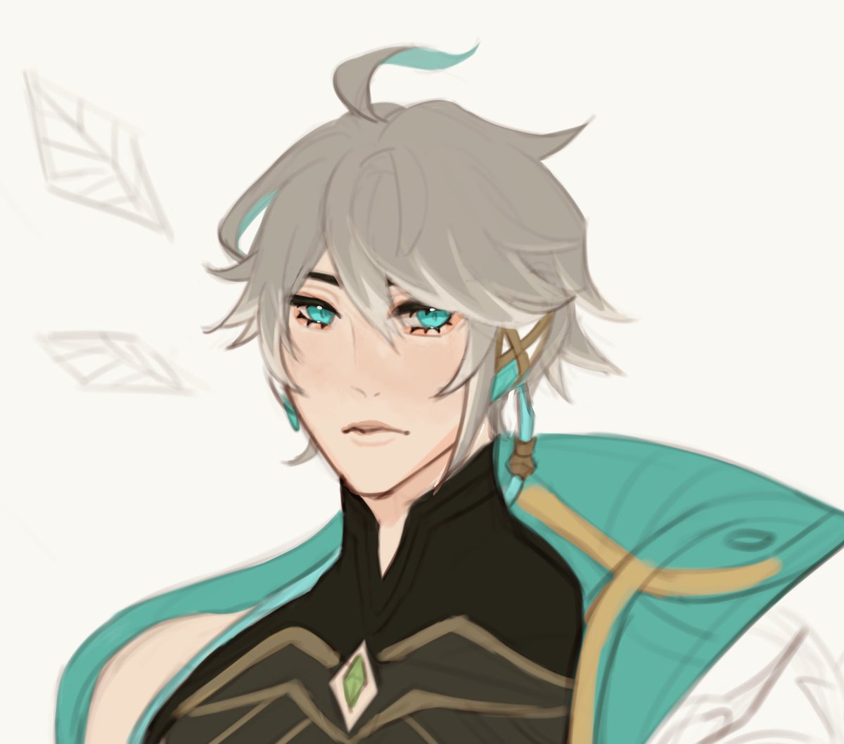 pumpkinsouptime's tweet photo. WIP Birthday Boy 🍃
#GenshinImpact #Alhaitham #アルハイゼン生誕祭2023 https://t.co/nCthyTKvdo