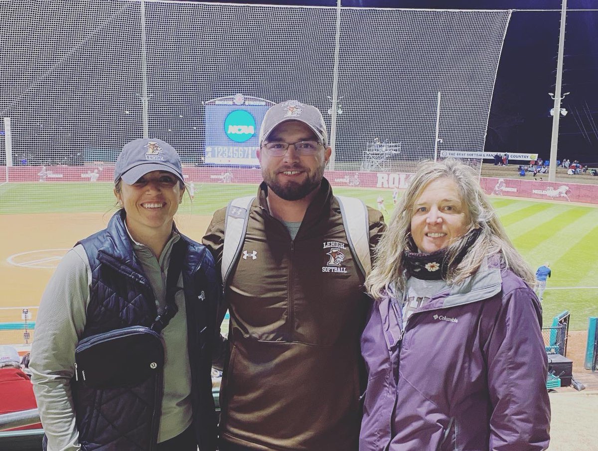 CoachStinner's tweet photo. What a weekend.  Thankful for every day with @Lehighsoftball and to have my family by my side.

#GoLehigh #HawksFlyTogether https://t.co/wAZXWsEoFA