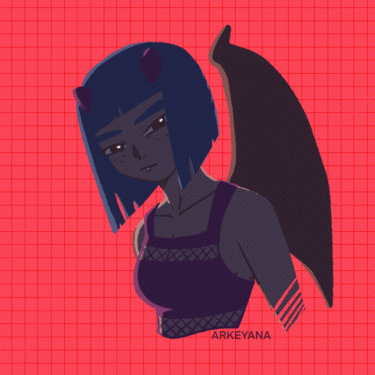 ArkeyAlex's tweet photo. Something simple to try and get back into art making.
▪️
▪️
▪️
#arkeyana #art #procreate #demon #monster #monstergirl #demongirl #digital #digitalart #simple https://t.co/equGXDGvaQ