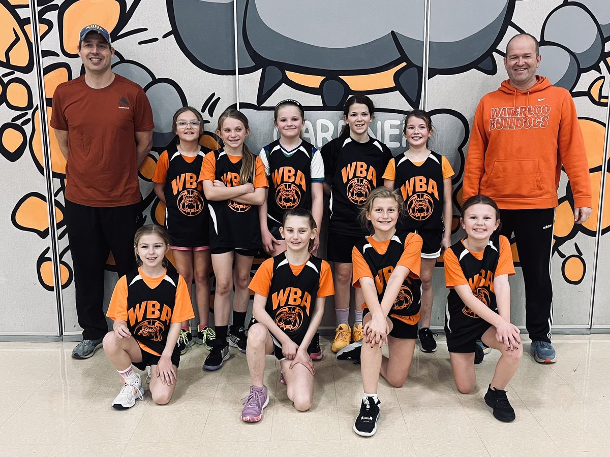 WaterlooBA's tweet photo. WBA Doeren and WBA Glaenzer/Ebeler (3rd/4th grade girls) https://t.co/YeyqffixFw