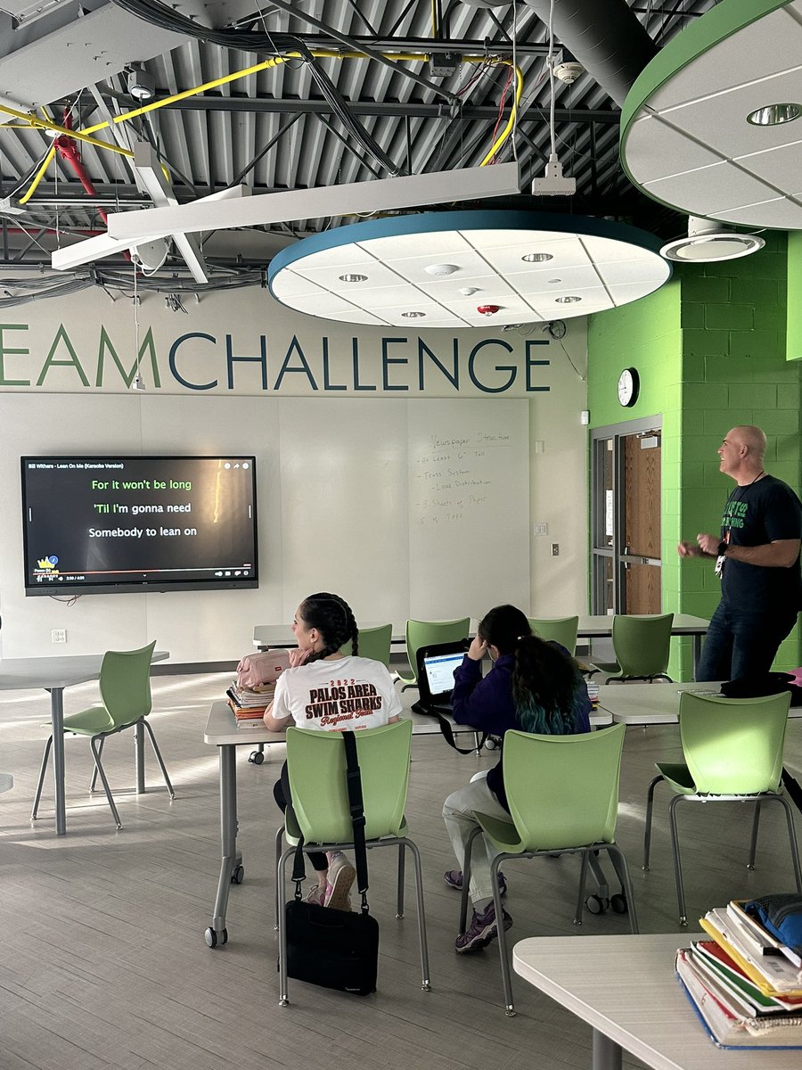 One of my favorite moments of the week <a href="/PalosSouth118/">Palos South 118</a> was walking into Mr. Mancilla’s room to him wearing his Trust Is Everything t-shirt and singing 🎤 karaoke to Lean On Me 🎶 <a href="/sandyhook/">Sandy Hook Promise</a> <a href="/NATIONALSAVE/">SAVE Promise Club</a>