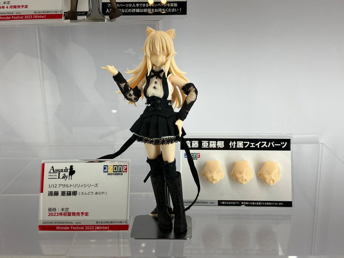 AK-GARDEN20 アサルトリリィ 1/12 遠藤亜羅椰 ガレージキット | www