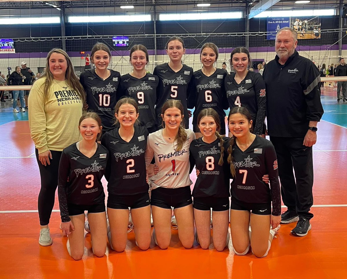 So proud these girls today.  13 Red went 3-0 today to win the 13 Gold Division of the Midwest Power League!  Looking forward to the upcoming Presidents Day Tournament.